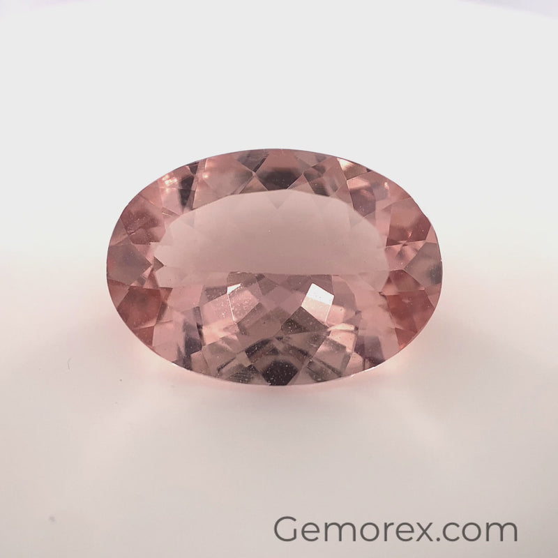 Morganite Oval Faceted 4.2ct