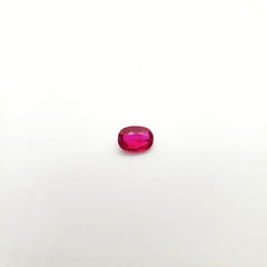 Mozambique Ruby Natural Unheated Oval 5.10 x 7.14 mm - Gemorex International Inc.