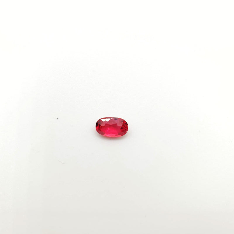 Mozambique Ruby Natural Unheated Oval 7.36 x 4.64 mm - Gemorex International Inc.