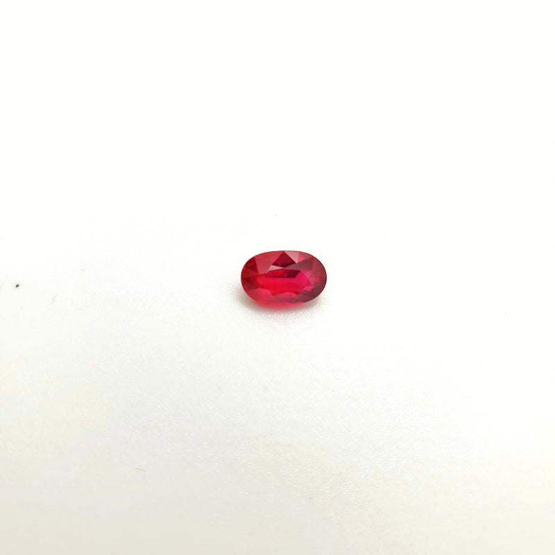 Mozambique Ruby Natural Unheated Oval 4.80 x 7.40 mm - Gemorex International Inc.