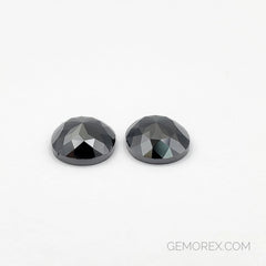 Black Diamond Oval Rose Cut 2.70ct