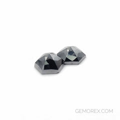 Black Diamond Hexagon Rose Cut 1.63ct