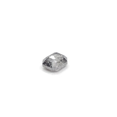 Salt n Pepper Natural Diamond 6.12 x 5.00 x 3.13mm Emerald Cut