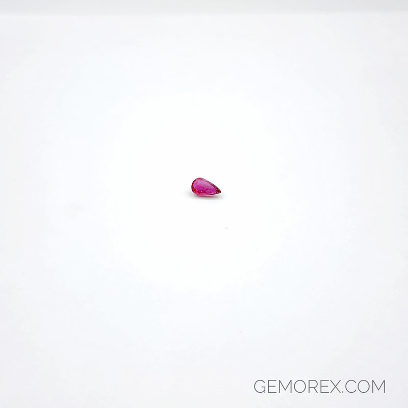 Ruby Pear Shape Faceted 1.00ct