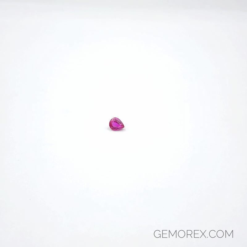 Ruby Pear Shape Faceted 1.02ct