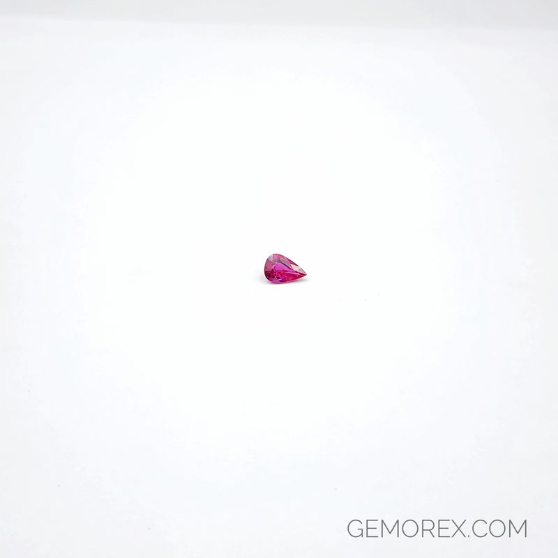 Ruby Pear Shape Faceted 1.07ct