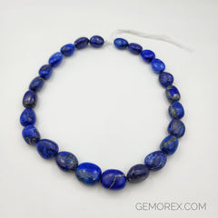 Lapis Lazuli Smooth Nugget Beads 12.30 - 15.50mm