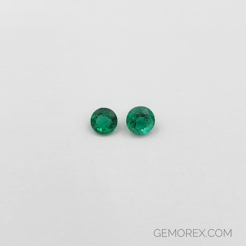 Emerald Round Faceted 1.12ct