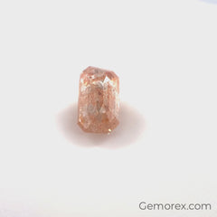Red Salt n Pepper Natural Diamond 7.75 x 4.59 x 3.24mm Rectangle Rose Cut