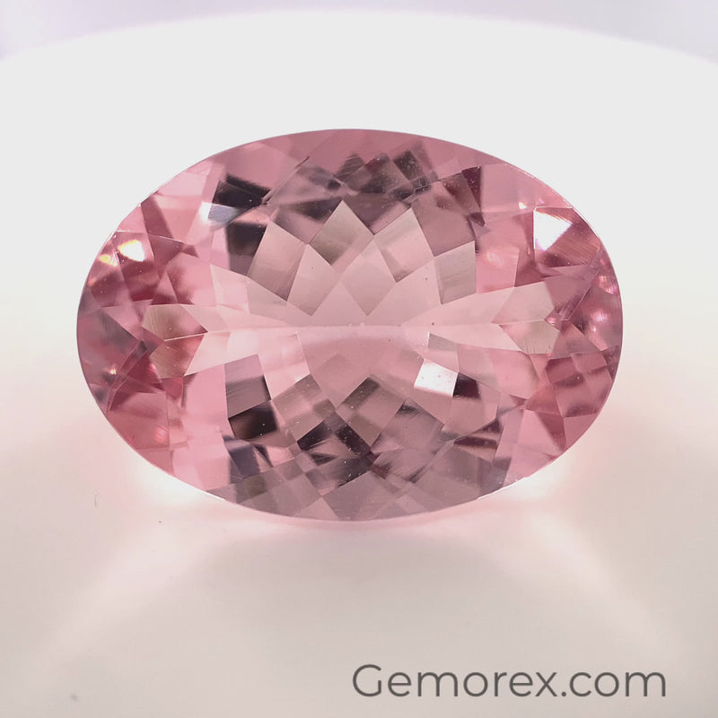 Morganite Oval Faceted 9.95ct