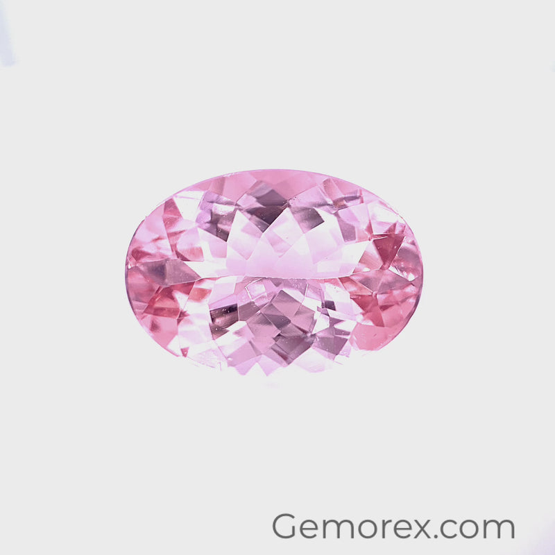 Morganite Oval Faceted 4.8ct