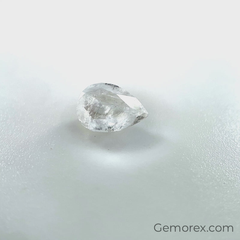 Natural Diamond Pear Shape Rose Cut 0.54 ct