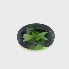 Green Tourmaline Oval Faceted 2.73ct