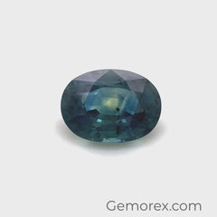 Teal Sapphire Oval 1.7ct