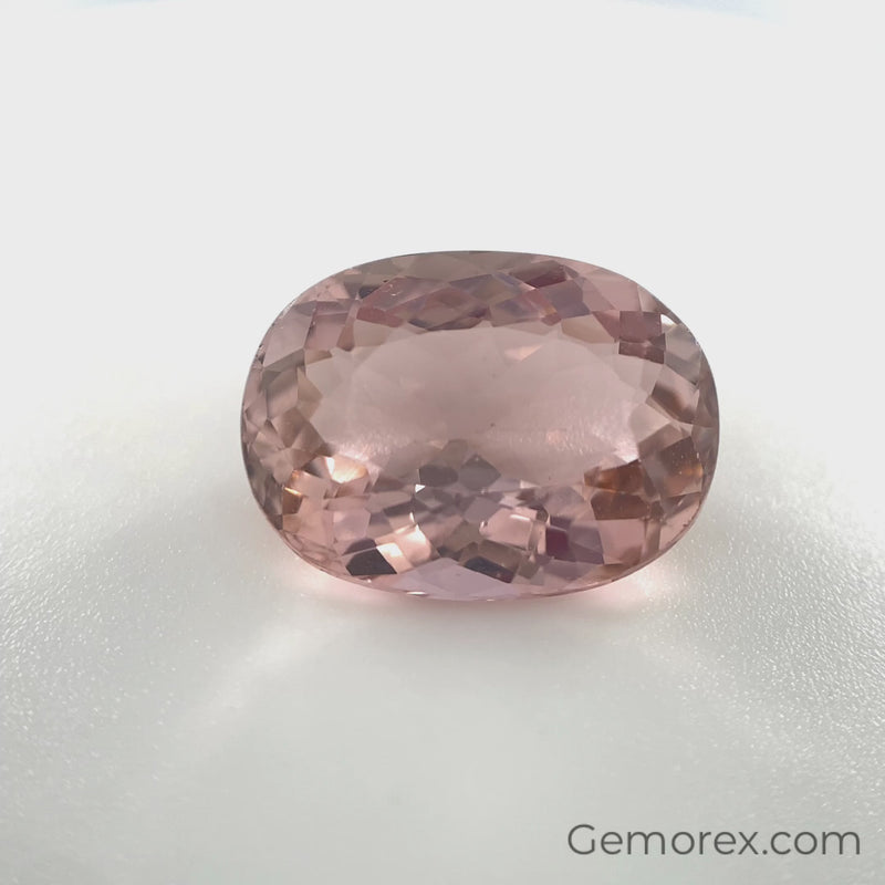 Pink Tourmaline Oval Faceted 5.70ct