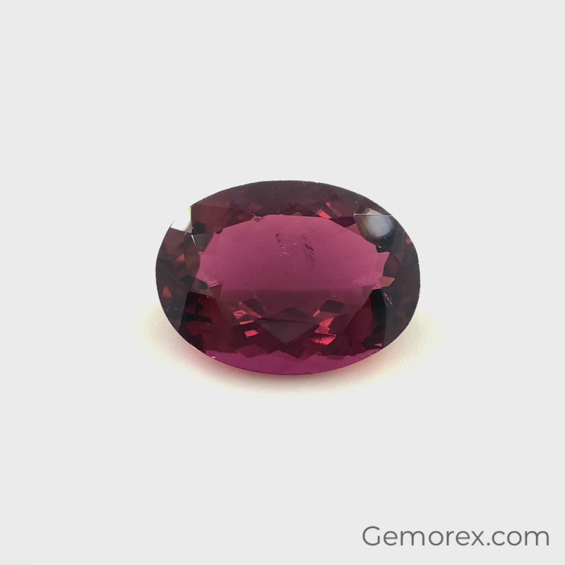 pink Tourmaline Oval Faceted 4.88ct