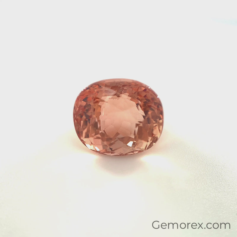 Peach Tourmaline Oval Faceted 5.08ct