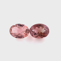 Baby Pink Tourmaline Oval Faceted 2.1ct