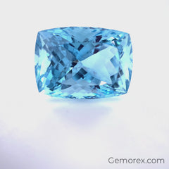 Santa Maria Blue Aquamarine Cushion Faceted 14.46ct