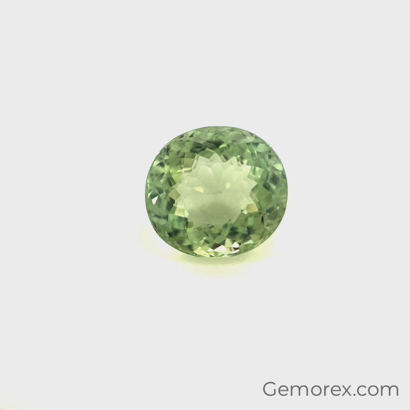 Green Tourmaline Oval Faceted 3.14ct
