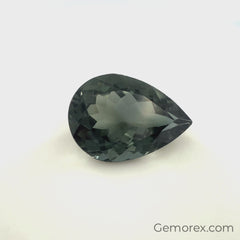 Grey Tourmaline Pear Shape Faceted 5.23ct