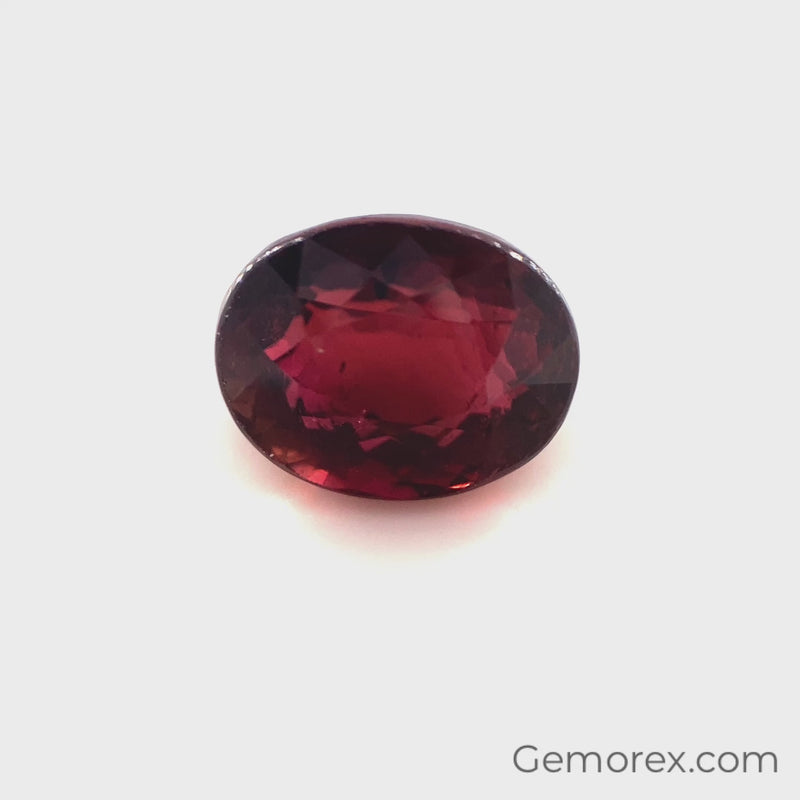 Pink Tourmaline Oval Faceted 7.06ct