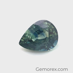 Teal Sapphire Pear 1.58ct