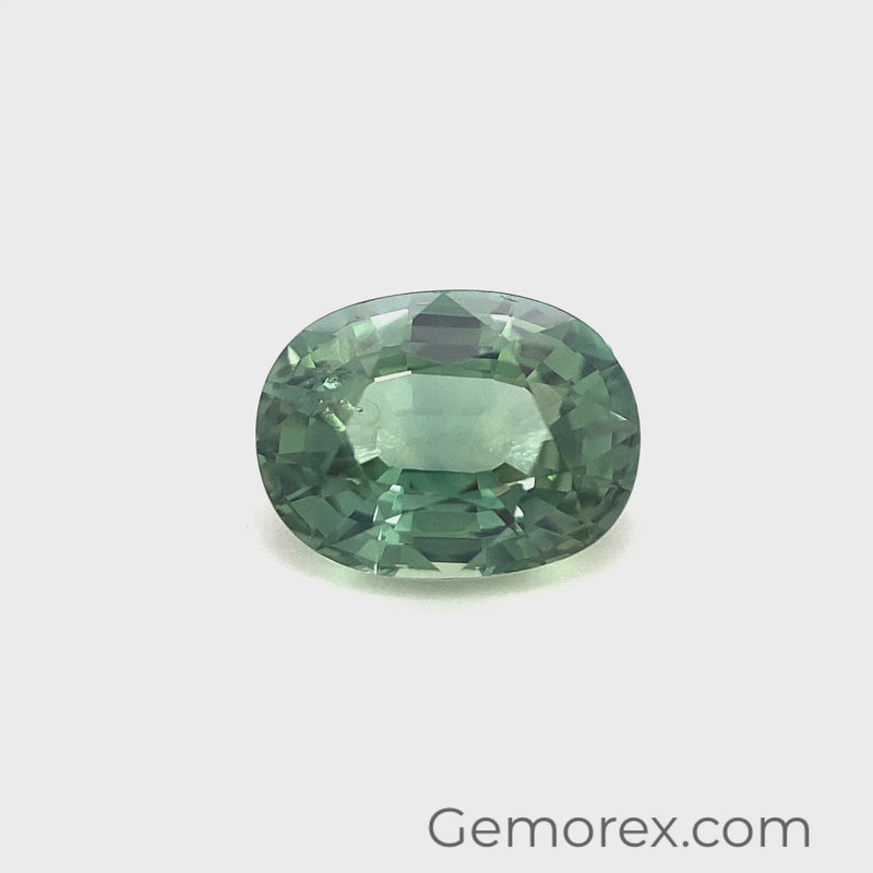 Teal Sapphire Oval 2.04ct