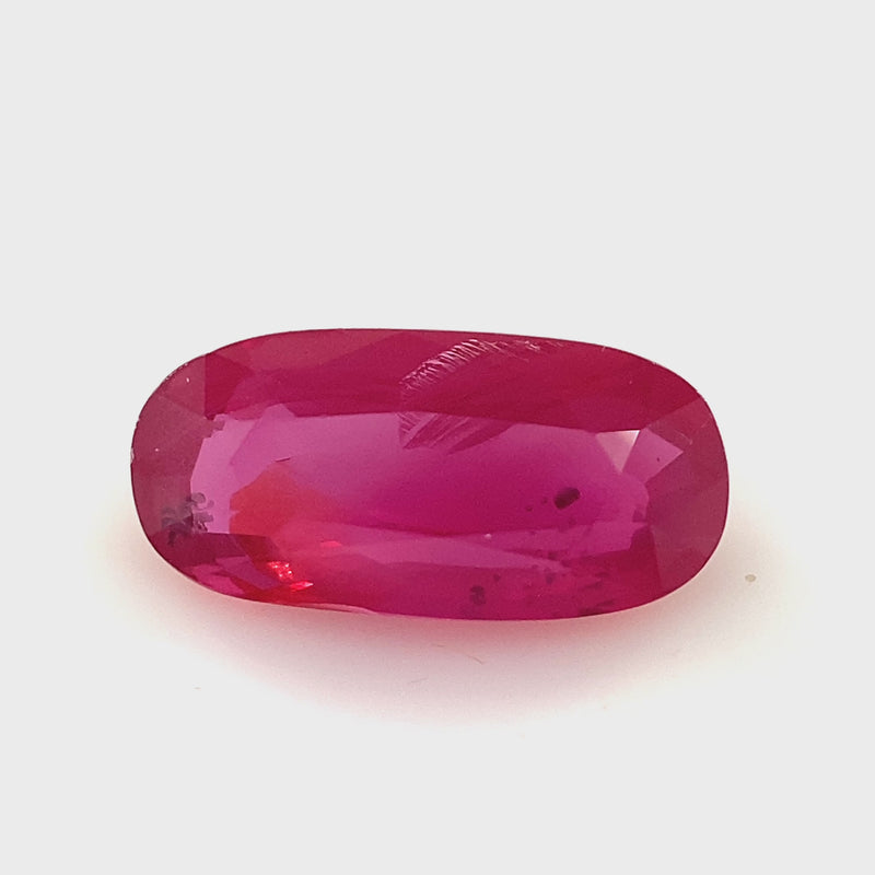 Ruby Cushion Faceted 1.03ct