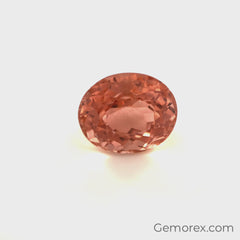 Peach Tourmaline Oval Faceted 4.56ct