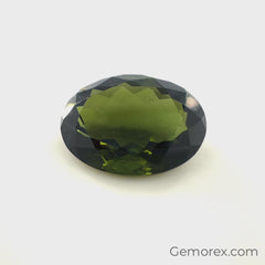 Green Tourmaline Oval Faceted 8.30ct