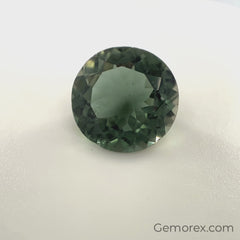 Teal Tourmaline Round Faceted 3.90ct