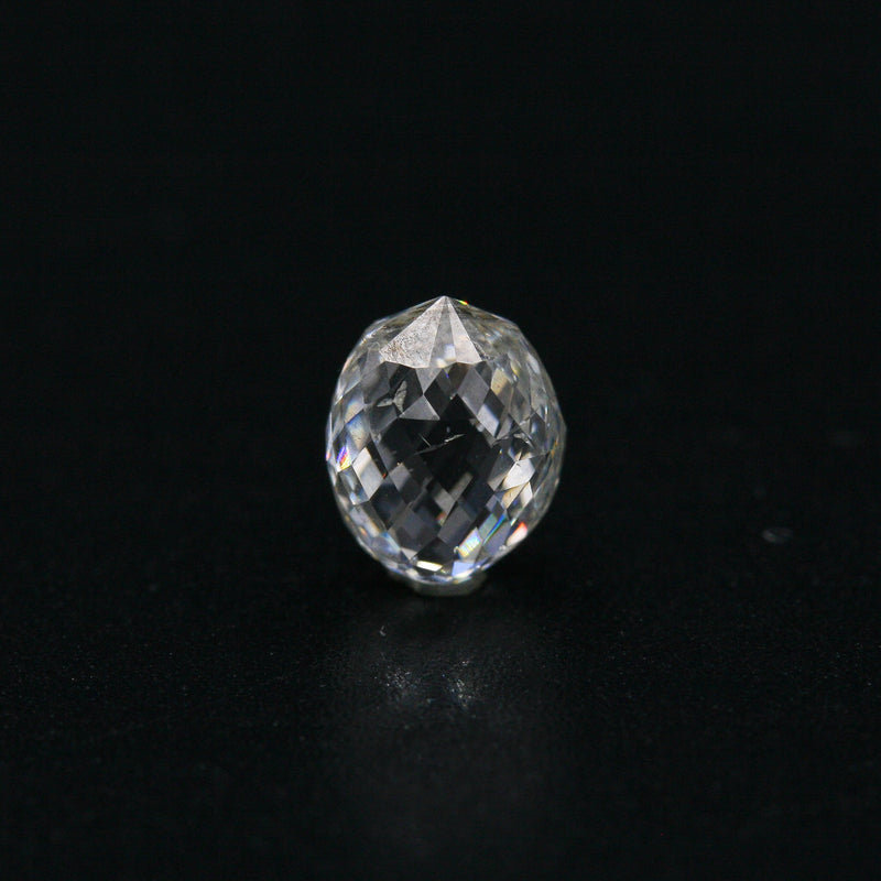 White Diamond Briolette Cut 6x5 - Gemorex International Inc