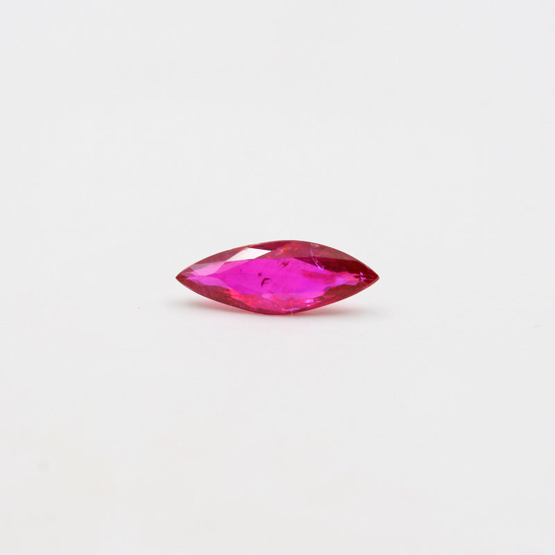 Mozambique Ruby Natural Unheated Marquise 4x12mm - Gemorex International Inc.