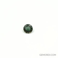 Teal Tourmaline Round Faceted 3.90ct