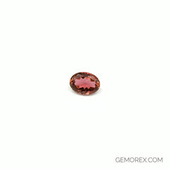 Pink Tourmaline Oval Faceted 4.65ct