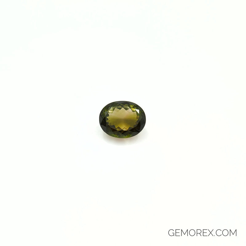 Yellow Tourmaline Oval Faceted 8.11ct