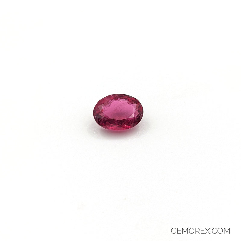 Pink Tourmaline Oval Faceted 6.10ct