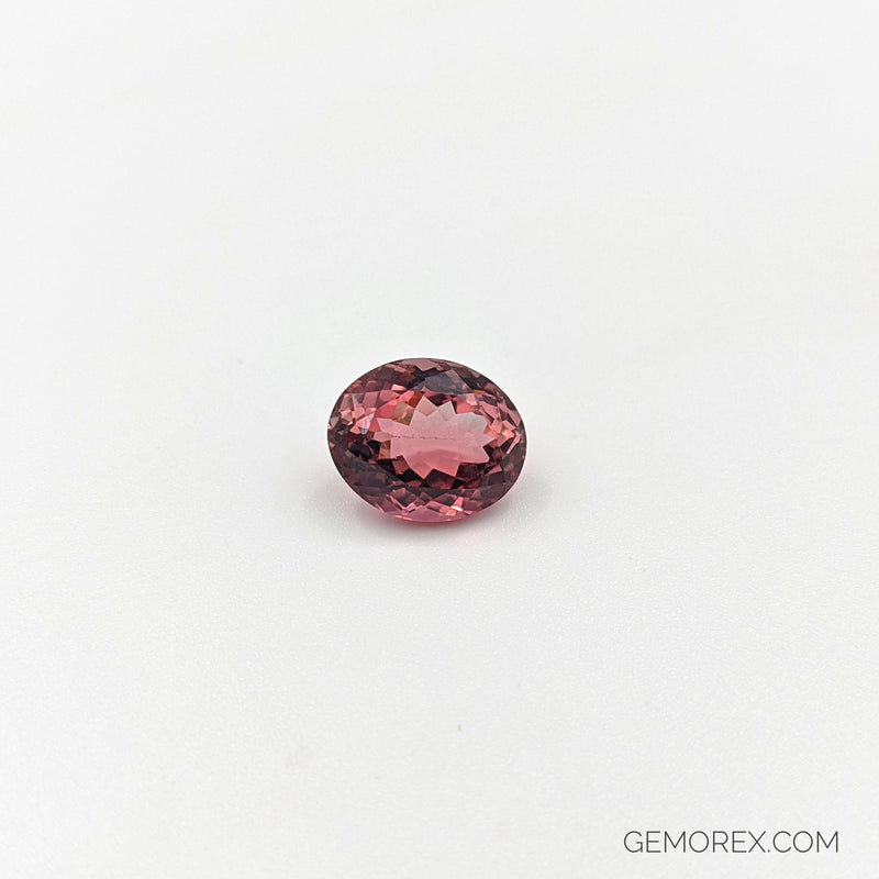 Pink Tourmaline Oval Faceted 7.77ct