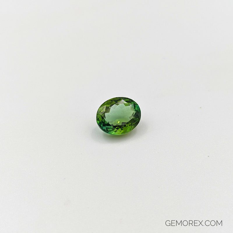 Green Tourmaline Oval Faceted 5.66ct