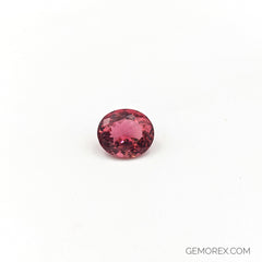 Pink Tourmaline Oval Faceted 6.69ct