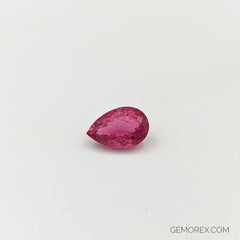 Pink Tourmaline Pear Shape Faceted 7.04ct