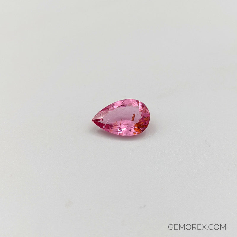 Baby Pink Tourmaline Pear Shape Faceted 4.69ct