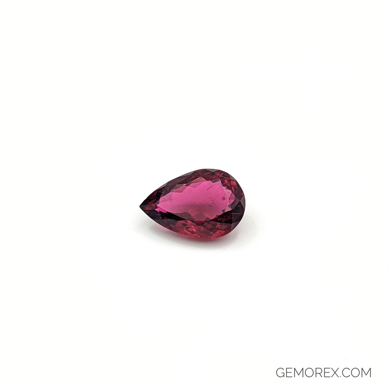 Rubellite Tourmaline Pear Shape Faceted 8.11ct