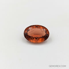 Peach Tourmaline Oval Faceted 22.84ct