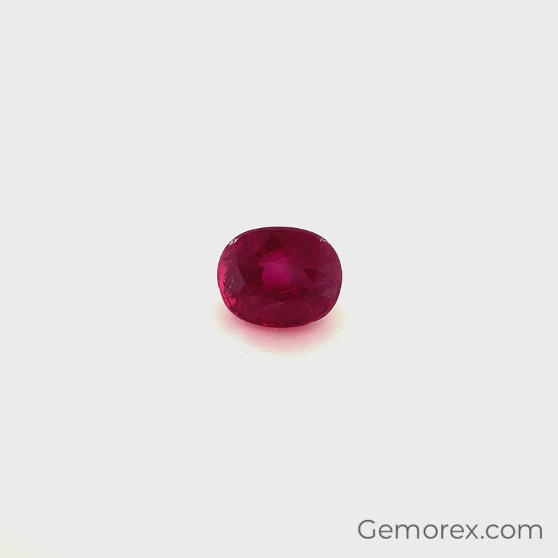 Mozambique Ruby Natural Unheated Oval 5.73 x 4.65 mm - Gemorex International Inc.