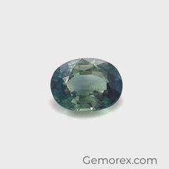 Teal Sapphire Oval 1.52ct