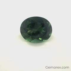 Green Tourmaline Oval Faceted 5.37ct