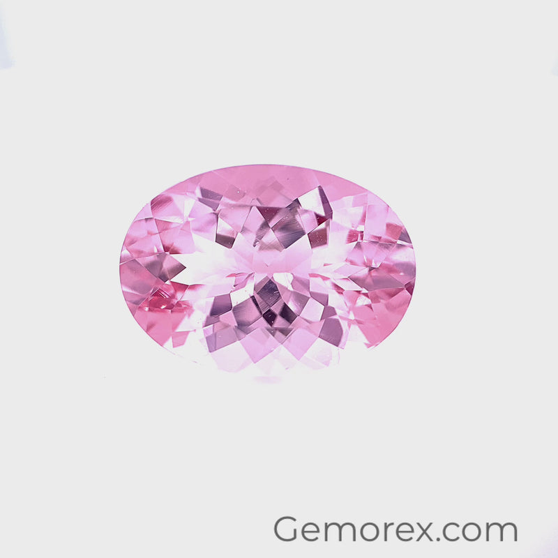 Morganite Oval Pair Faceted 10.19ct