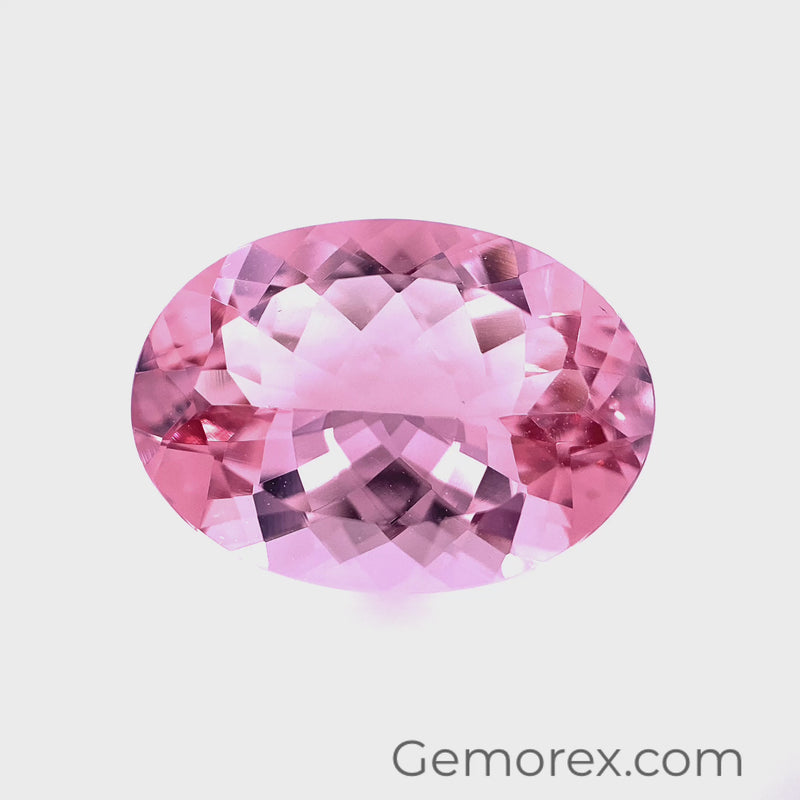 Morganite Oval Pair Faceted 20.65ct